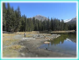 ich vor den Bergen im Yosemite