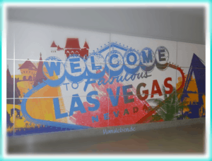 Welcome in Las Vegas Flughafen