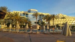 Costa Calma Palace hintere Ansicht vom Pool