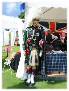 englische Uniform auf den British Days