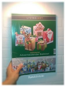 Aldi Adventskalender Bastelset