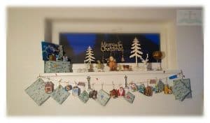 Mamaleben Adventskalender mit Weihnachtslandschaft