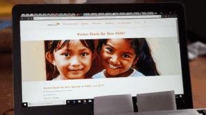 Spenden für World Vision und Kindheitsretter werden