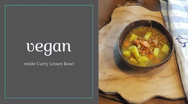 milde Curry Linsen vegan