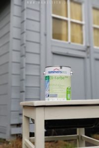 Werbung | Remmers eco Öl Farbe fenstergrau