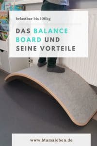 Werbung | Das Balance Board aka Wackelbrett und seine Vorteile #balanceboard #wackelbrett #holz #fürkinder #kinderzimmer #bewegung #motorik #gleichgewicht