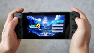 Handheld der Nintendo Switch