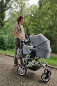 unser Salsa vier Kinderwagen