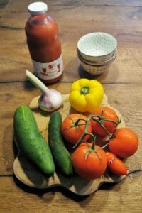 Zutaten #tomatensuppe