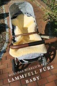 Ist ein #lammfell fürs #baby heute noch zeitgemäß? Muss das wirklich sein oder tut es vielleicht auch eine Alternative? #kinderwagen #lebenmitbaby #geburt #schwanger #mamasein 