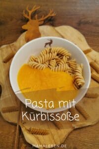 Pasta mit Kürbissoße - #vegan #kürbis #beikost #nudeln #pasta #essenfürkinder #rezepte #herbst