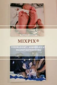 Werbung - MIXPIX® sind eine großartige Alternative. Federleicht und mit Magnet-Aufhängung. #fotos #erinnerungen #fotogeschenke #baby #urlaub #hunde