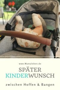 Ein später #kinderwunsch wird oft belächelt oder einem Angst gemacht. Es geht auch anders! #kiwu #mamawerden #baby #ü40 #elternschaft #elternsein #elternwerden 