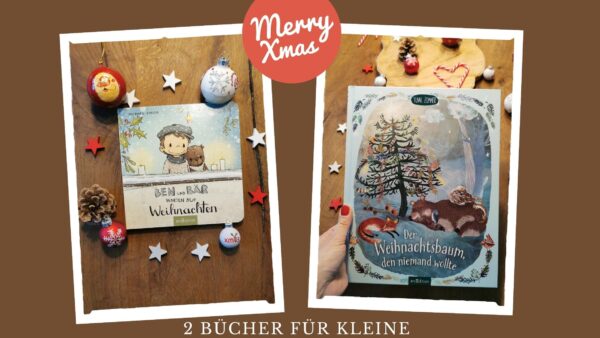 zwei Weihnachtsbücher für Kinder ab zwei Jahre