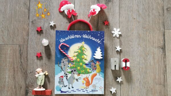 Waschbären Weihnacht Kinderbuch