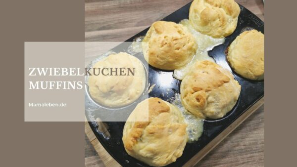 Zwiebelkuchen Muffins vegan Titel