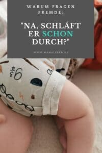 Es scheint die elementarste Frage der #babyzeit zu sein: Ab wann schlafen #babys durch? Oder auch: Na, schläft er schon durch? #geburt #baby #schwangerschaft #babyschlaf 