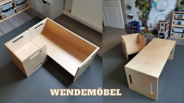 Wende Möbel aus Holz