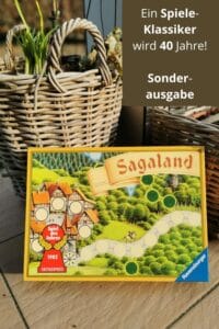 Ein #spiele Klassiker feiert Jubiläum und dazu gibt es das #sagaland in der Sonderausgabe! Ab 6 Jahre. #spielen #spieleklassiker #familienspiel #spaß #märchen