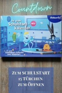 Kalender zur #einschulung - 15 Türchen zum Öffnen #Schulstart #vorschule #schule