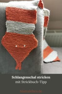 #schlangenschal #stricken für Anfänger mit #strickbuch Tipp - #kindermode #herbstmode #knitting 