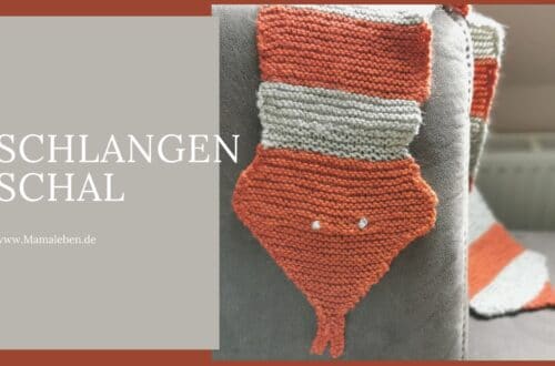 Schlangenschal stricken