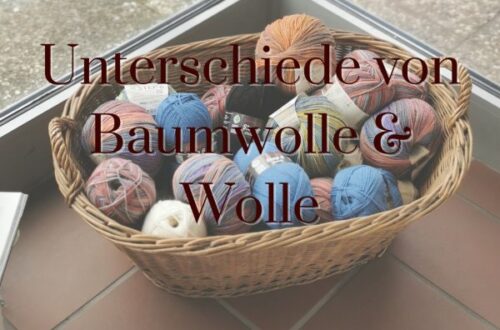 Unterschied von Baumwolle und Wolle