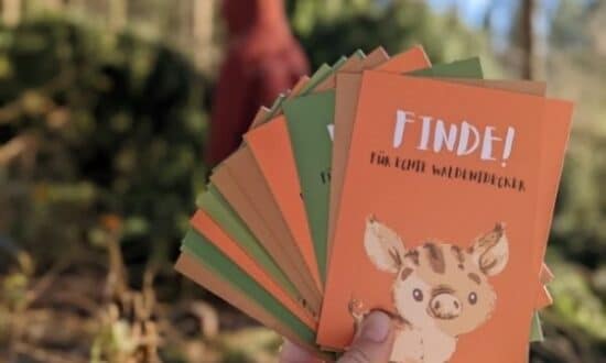 die kleine Waldschule Naturbüro Finde-Karten