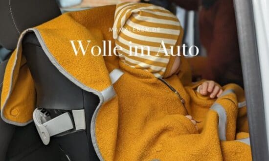 Wollponcho fürs Auto von Lilinki