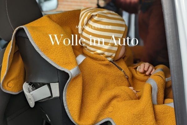 Wollponcho fürs Auto von Lilinki