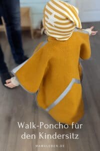 Wollponcho fürs Auto