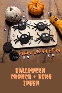 Oreo Spinnen für Halloween