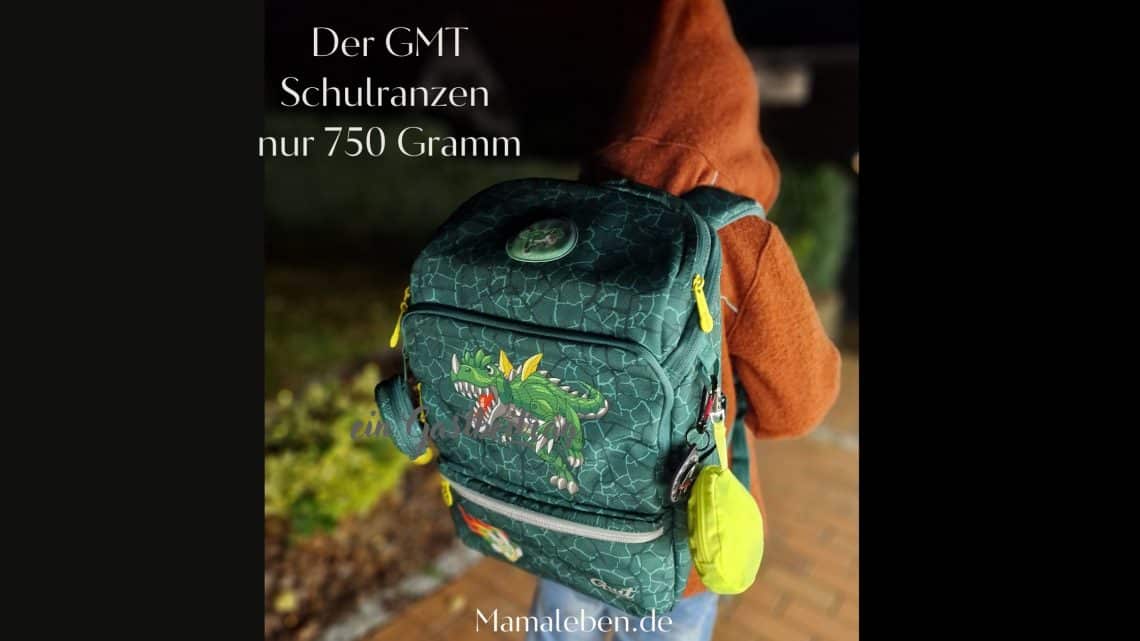 Der gmt Schulranzen light mit nur 750 Gramm