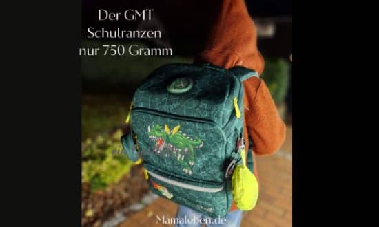 Der gmt Schulranzen light mit nur 750 Gramm