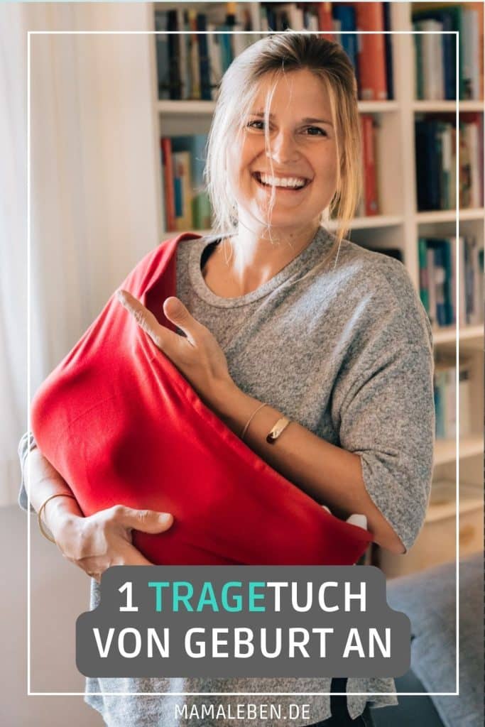 1 Tragetuch von Geburt an