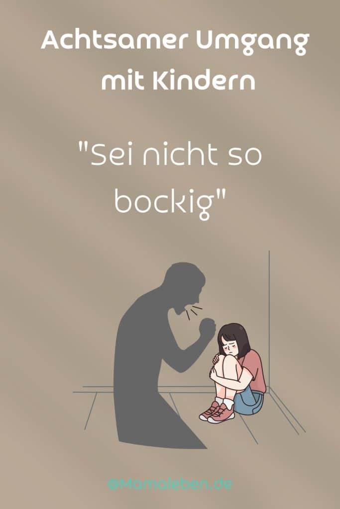 Achtsamer Umgang mit Kindern Pin