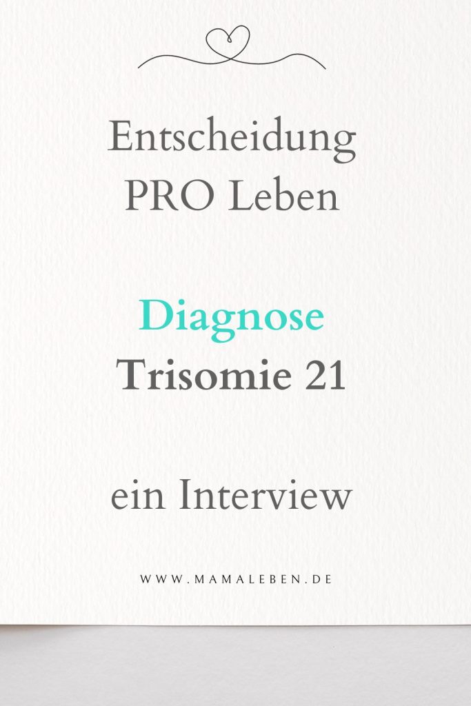 Leben mit Trisomie 21 Pin