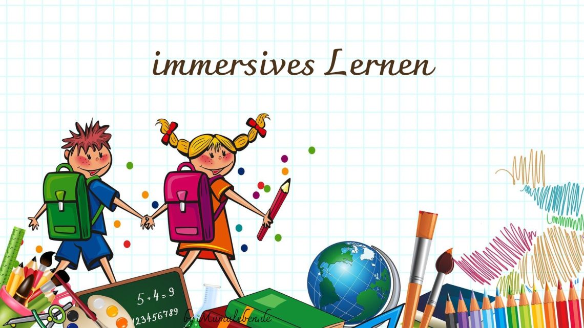 immersives lernen in der Grundschule in einer Englischklasse.